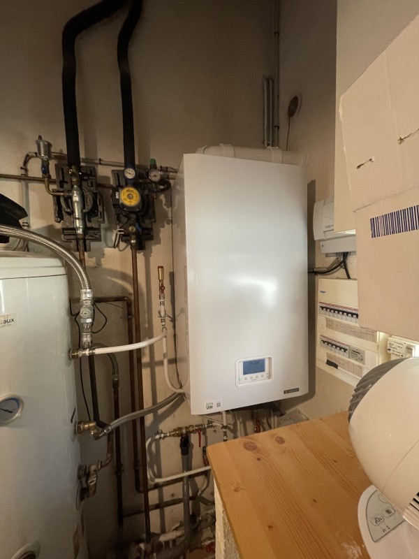 Remplacement d’une chaudière par une chaudière